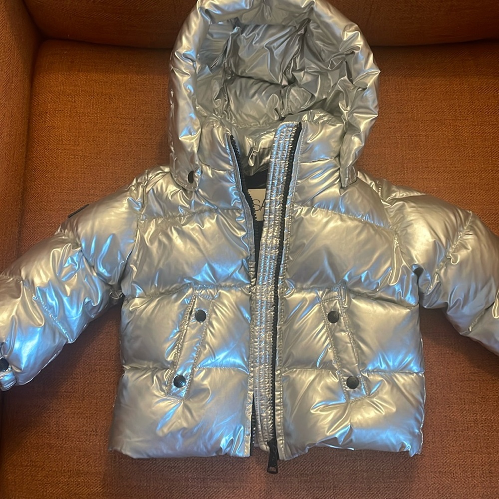 Toddler Sam silver coat size 18-24